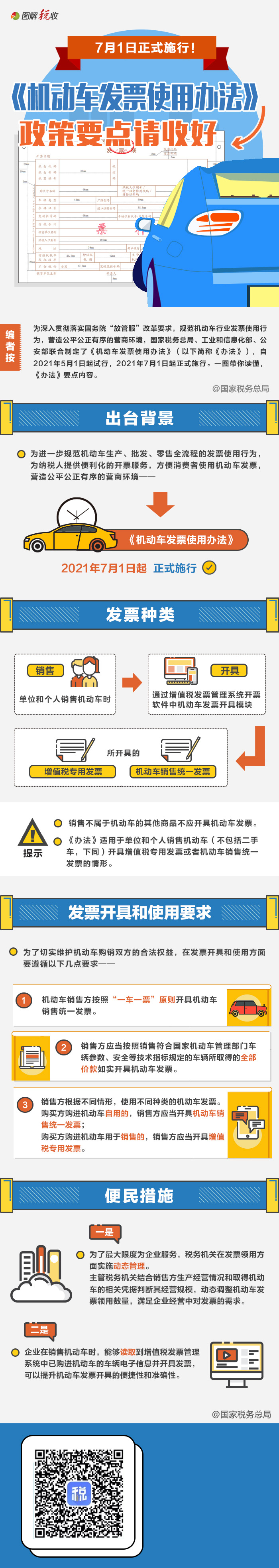 7月起正式施行！《机动车发票使用办法》(图1)